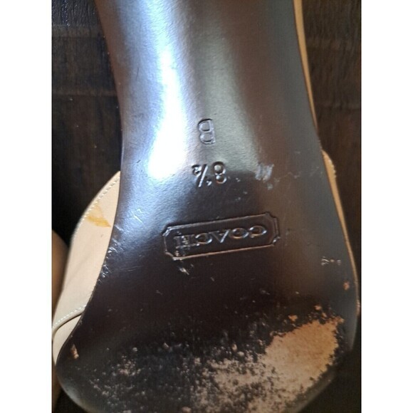 Coach Beige Women's Sandals - Picture 7 of 9